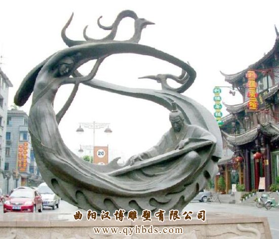 鑄銅人物雕塑