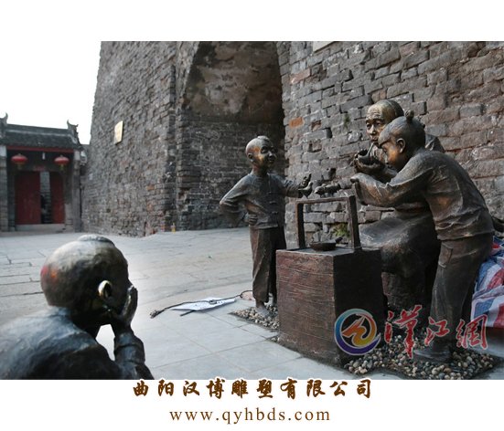 鑄銅人物雕塑
