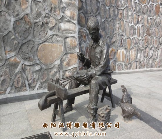 鑄銅人物雕塑