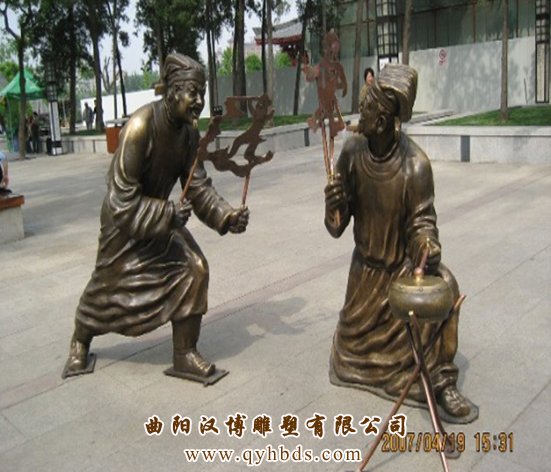 鑄銅人物雕塑